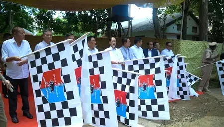Nagaland CM Rio flags off 549 police vehicles, ₹150 crore modernisation push