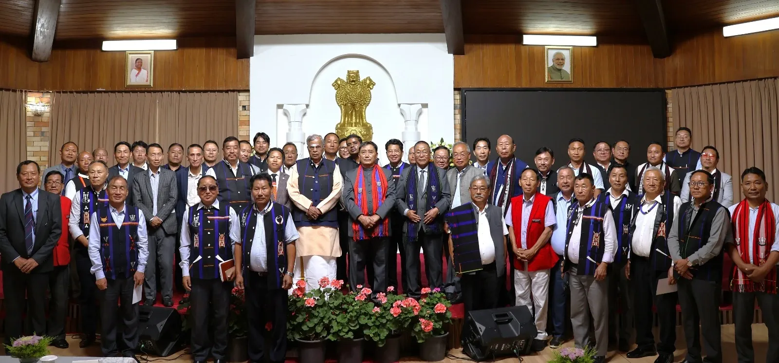 How is Nagaland Governor La Ganesan advocating for the preservation of Naga heritage and culture?