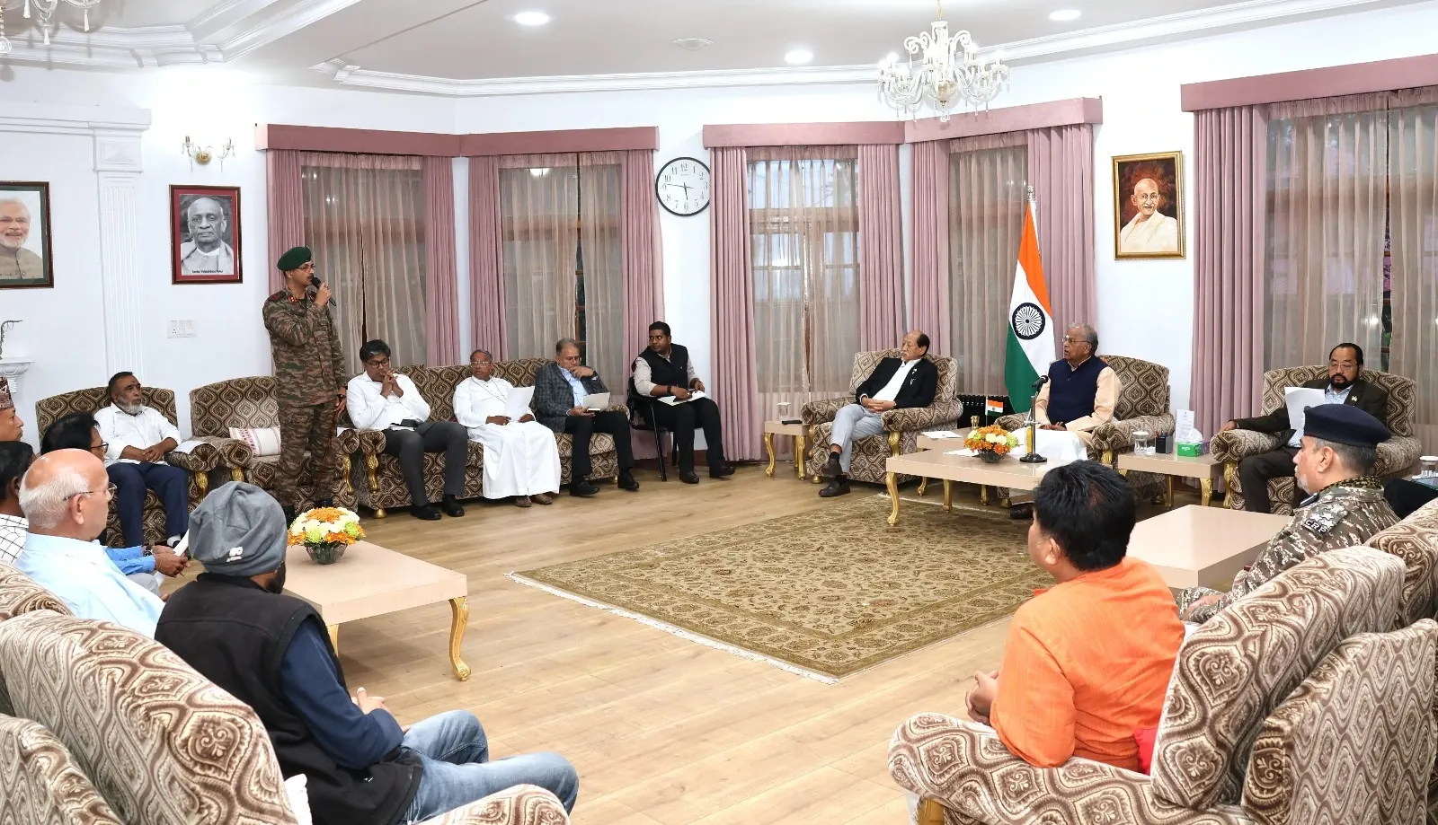 How Do Nagaland's Leaders Show Support for Armed Forces?