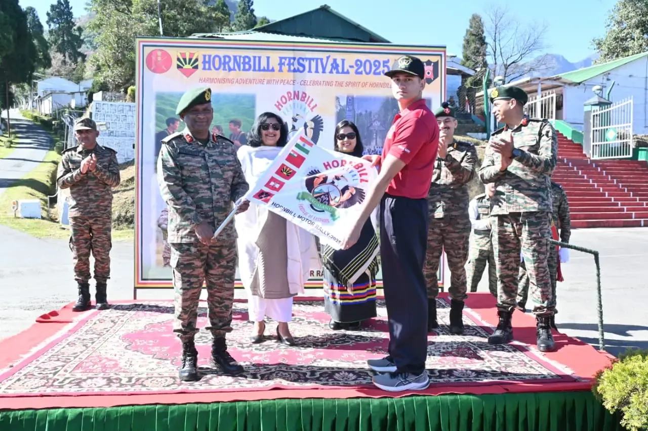 Did the Indian Army Launch the Hornbill Motor Rally-2025 from Zakhama?