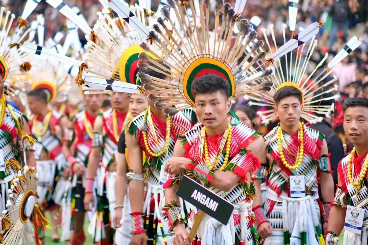 What Cultural Wonders Unfolded on the Second Day of the Hornbill Festival in Nagaland?