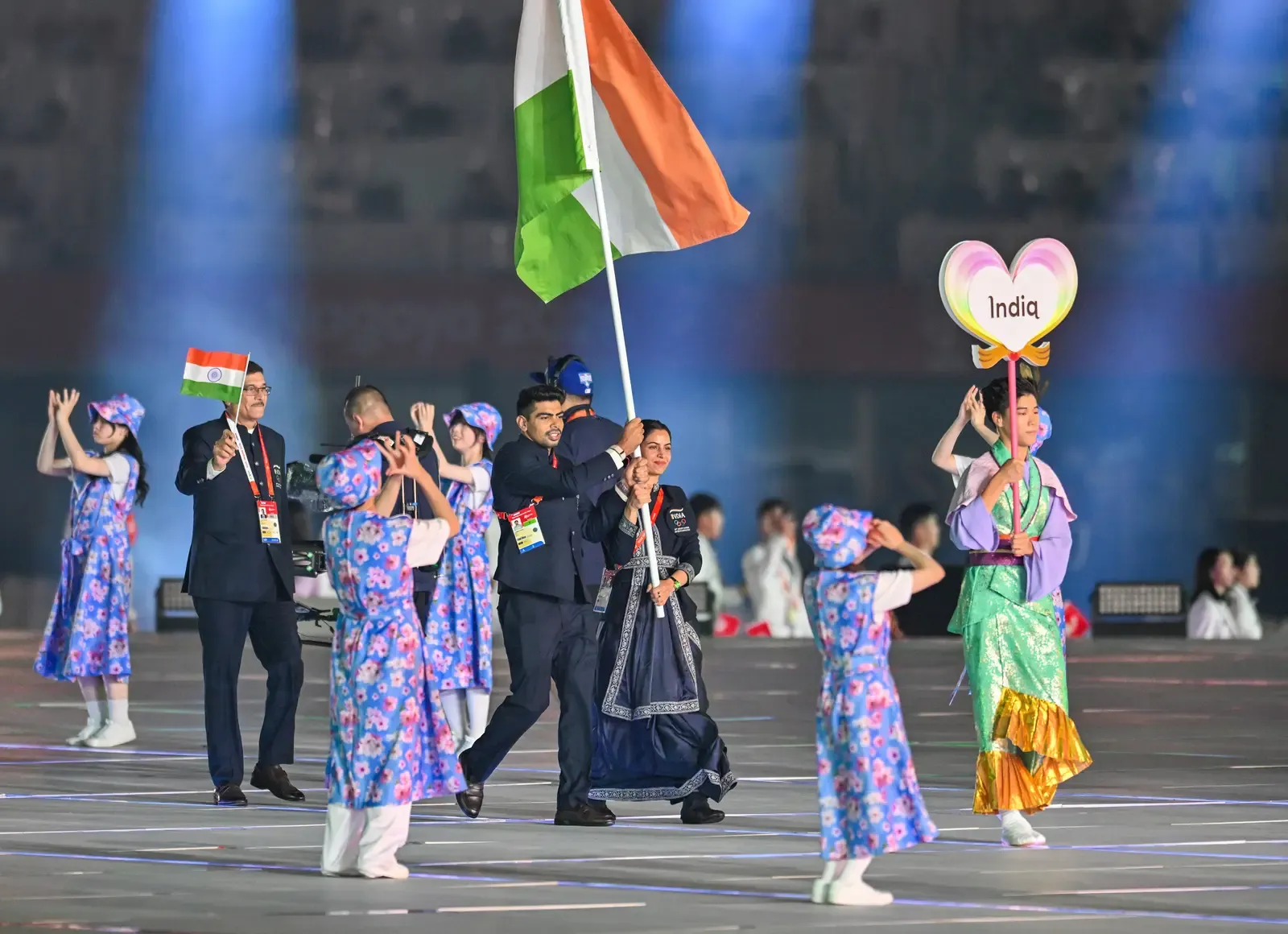 Asian Games 2026 Nagoya opens: Manu Bhaker, Pawan Sehrawat lead India