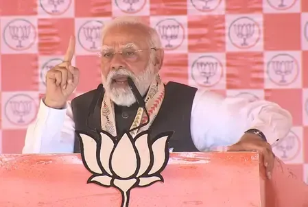 'नहीं चाहिए कट्टा सरकार, फिर एक बार एनडीए सरकार', प्रधानमंत्री मोदी ने बेतिया में की आखिरी चुनावी रैली