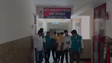 दिल्ली में एंटी-नारकोटिक्स स्क्वाड ने नशीले पदार्थों की अंतरराज्यीय सप्लाई चेन का किया भंडाफोड़ 