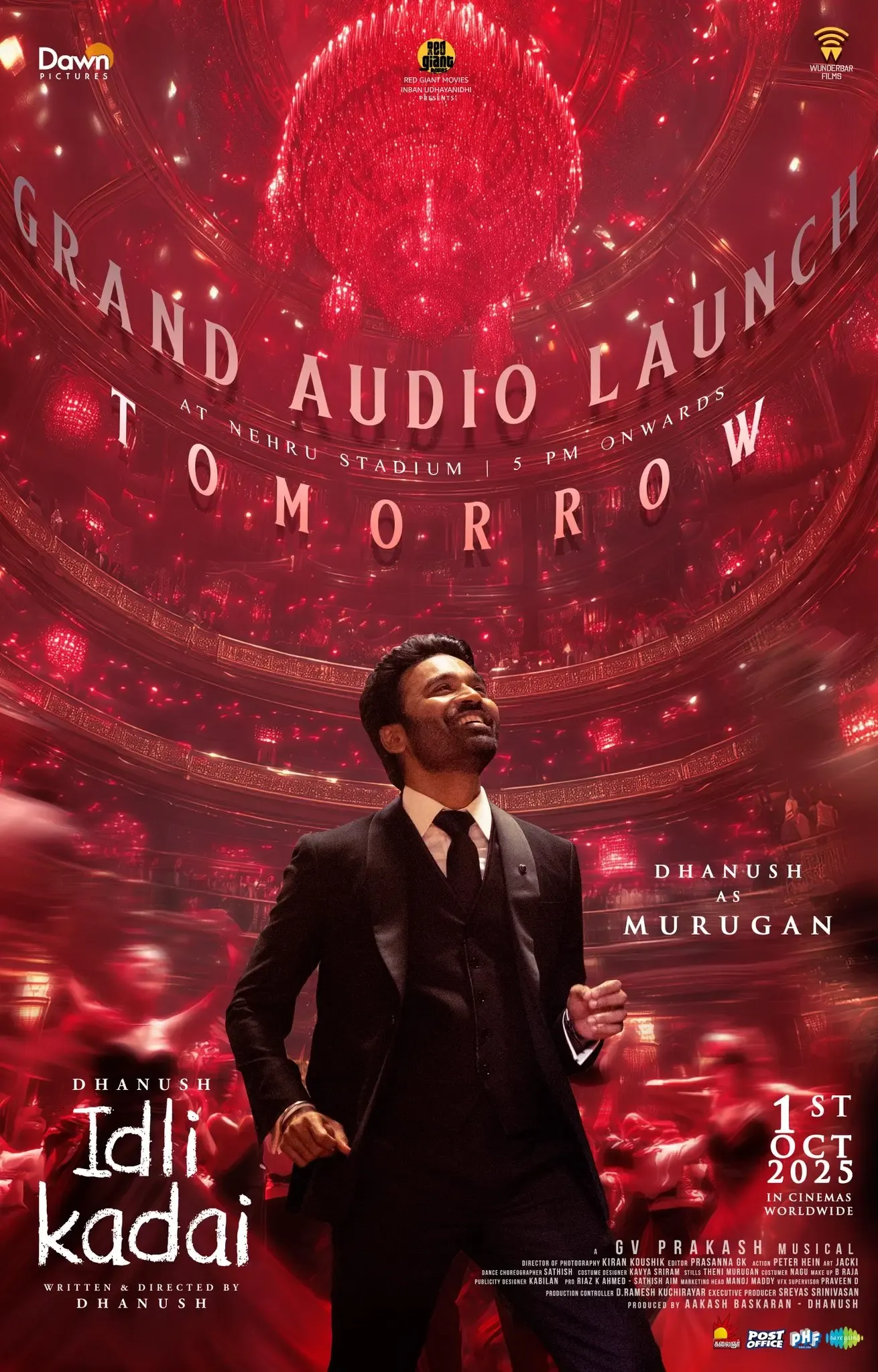What is Dhanush's Character Name in 'Idli Kadai'?