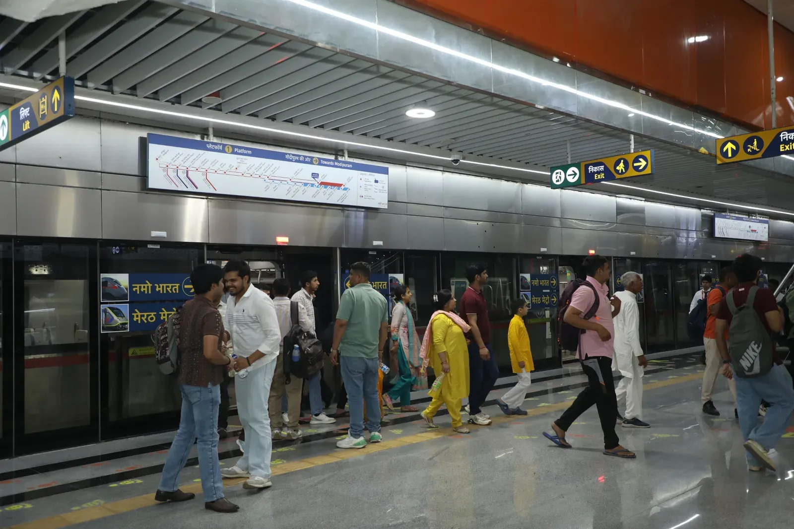 नमो भारत कॉरिडोर पर 8 अतिरिक्त ट्रिप्स शुक्रवार से, पीक आवर्स में सराय काले खां–मेरठ साउथ रूट पर राहत
