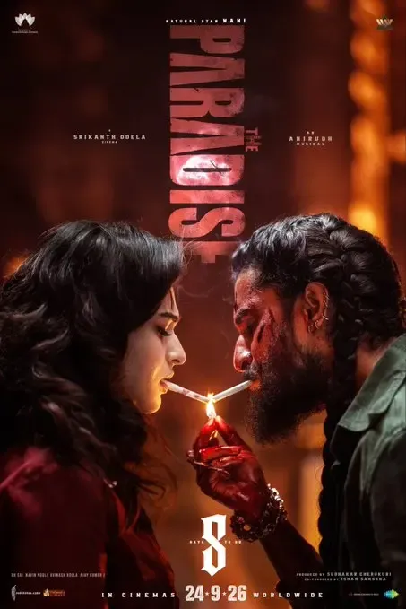 Nani's 'The Paradise' gets CBFC 'A' certificate; runtime 2 hrs 49 mins
