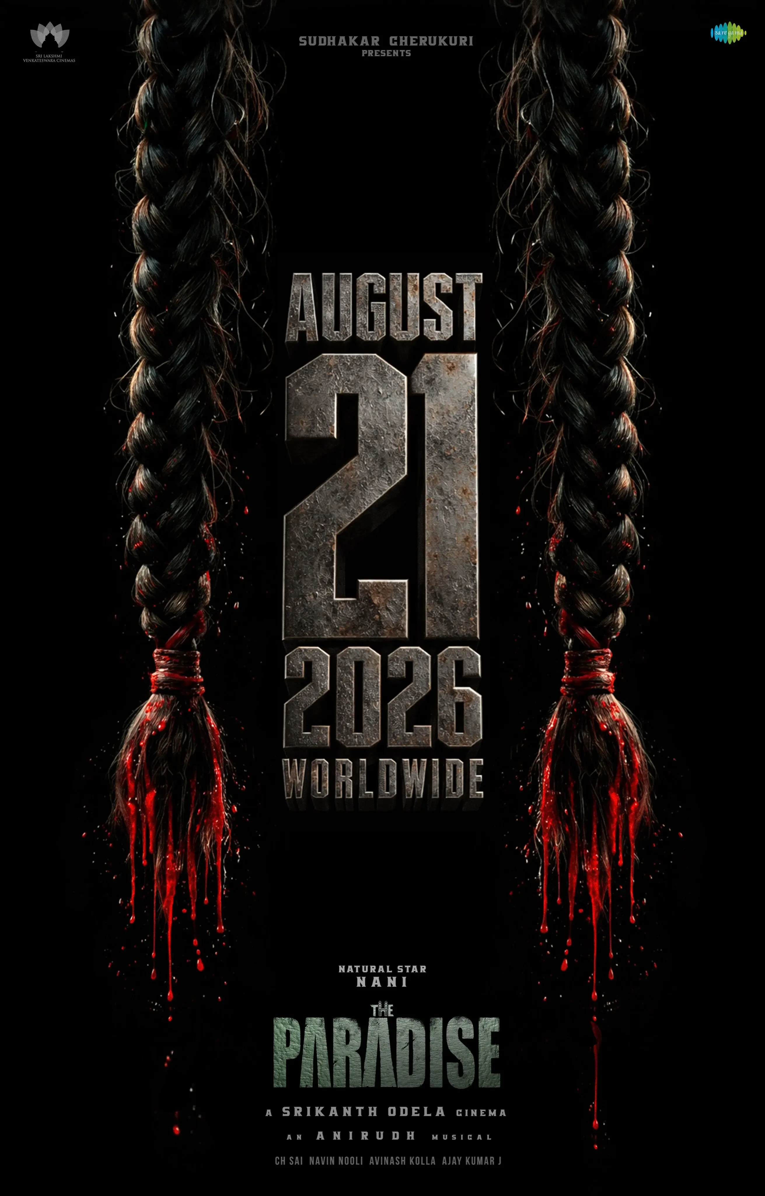 Is Nani's 'The Paradise' Set to Release Worldwide on August 21?