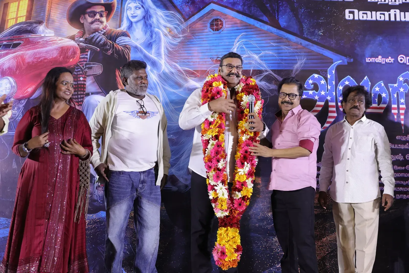 Napoleon's 'America Aavi': First Tamil film shot entirely in the US with 200 debut actors