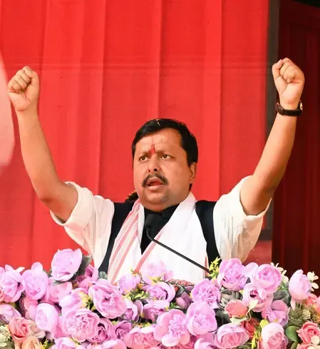 भाजपा और एनडीए का 'नारी शक्ति वंदन अधिनियम' बिल गिरने के बाद विपक्ष के खिलाफ प्रदर्शन