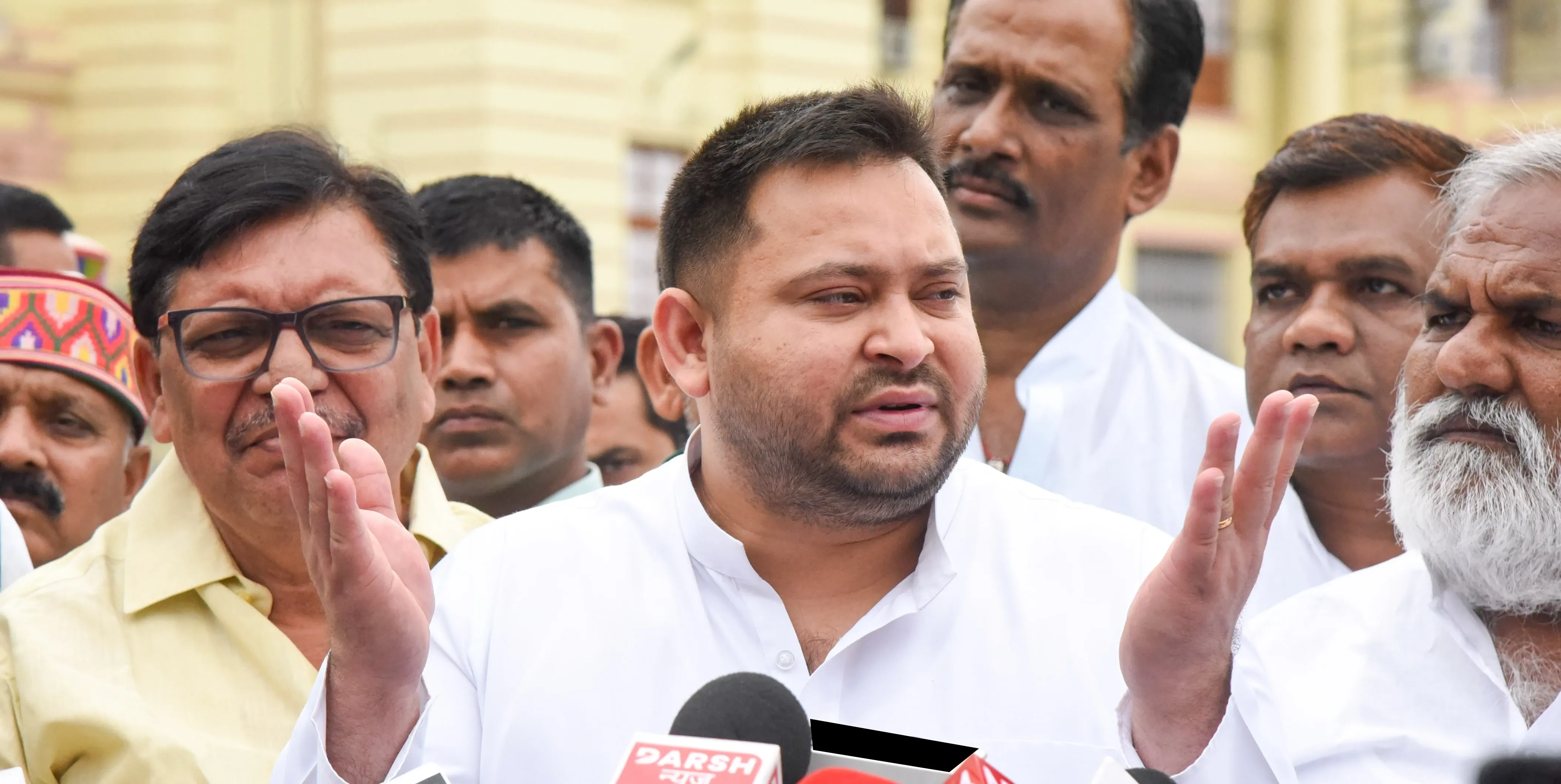Did Tejashwi Yadav Escape a Serious Accident?