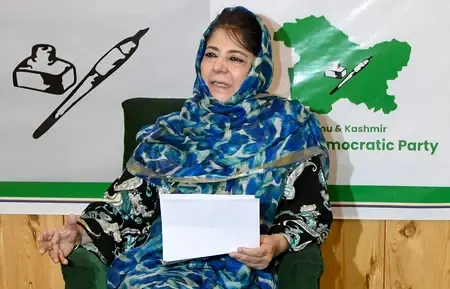 नेशनल कॉन्फ्रेंस न्यूनतम अपेक्षाओं को पूरा करने में भी विफल रही: महबूबा मुफ्ती 