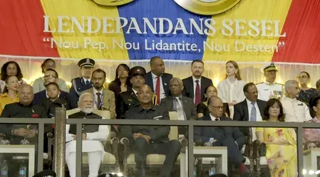 PM Modi attends Seychelles National Day as Guest of Honour, receives top award