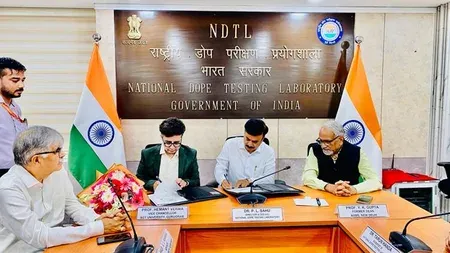 NDTL signs MoU with SGT University to boost anti-doping research