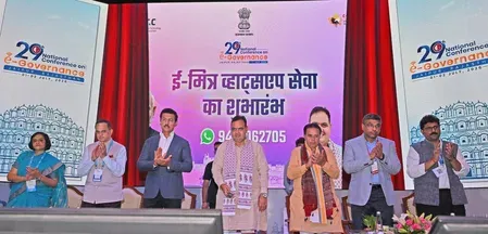 29th National e-Governance Conference: Rajasthan CM Bhajan Lal Sharma launches SMART Project, e-Mitra WhatsApp Service
