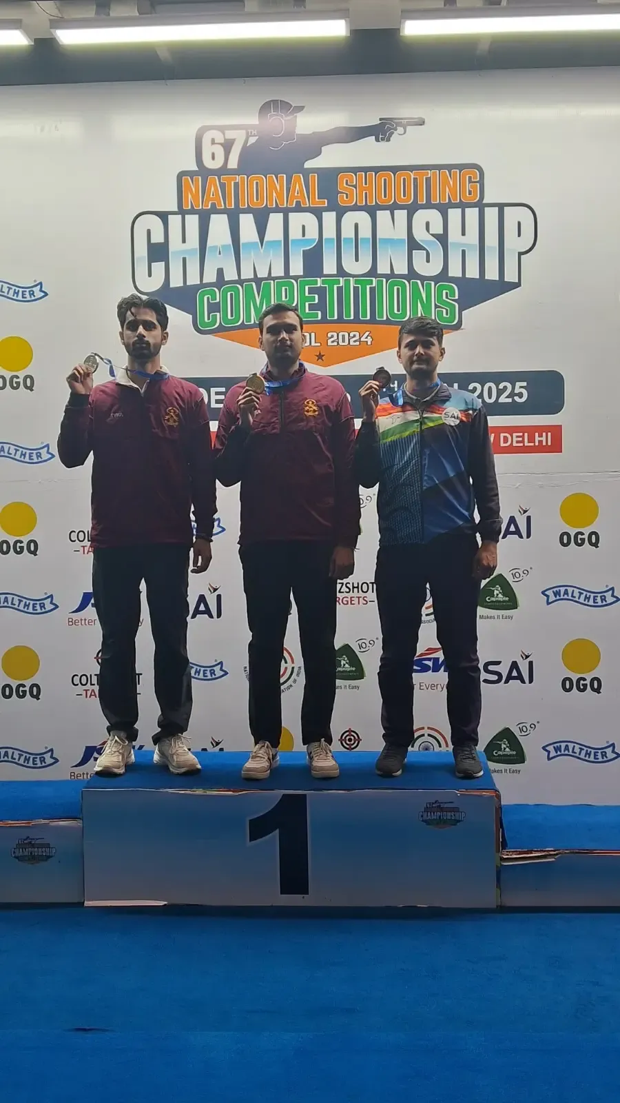Varun Tomar Dominates Men's Air Pistol at National Shooting Championship