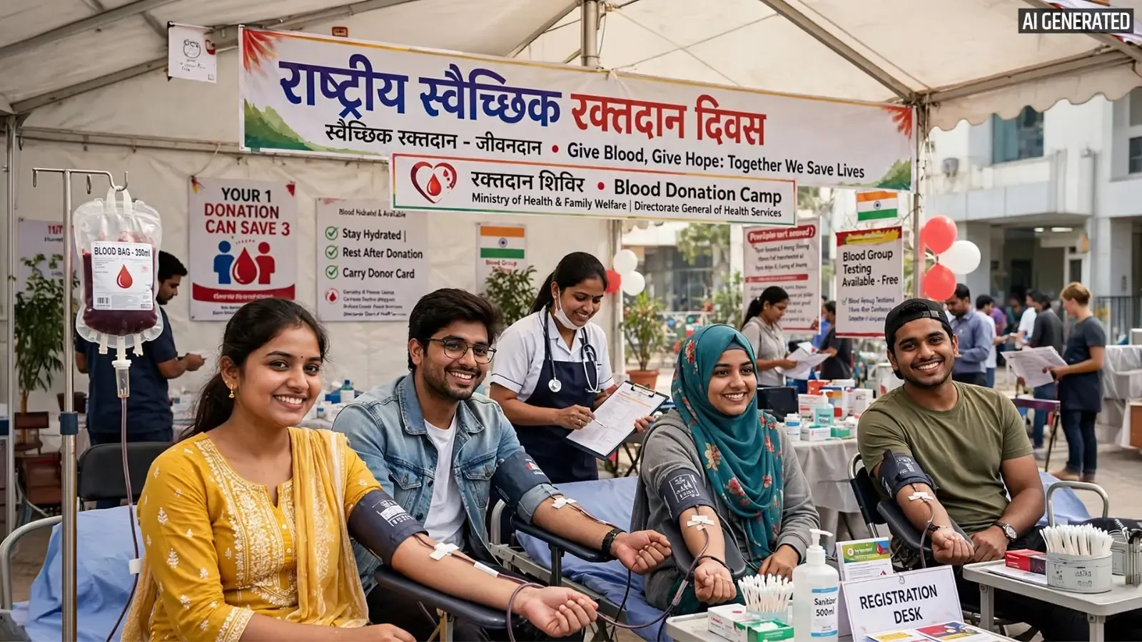 राष्ट्रीय स्वैच्छिक रक्तदान दिवस 2026: 1 अक्टूबर की थीम, उद्देश्य और रक्तदान की पूरी जानकारी