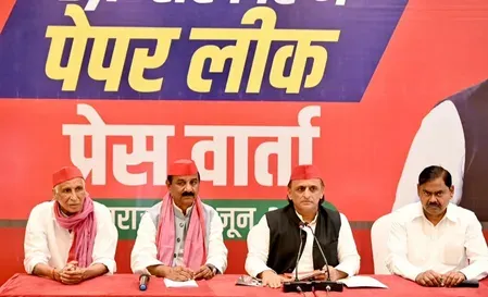 अखिलेश यादव का भाजपा पर हमला: 22 भर्तियों में आरक्षण घोटाला, सत्ता में आने पर पेपर लीक मुक्त भर्ती का वादा