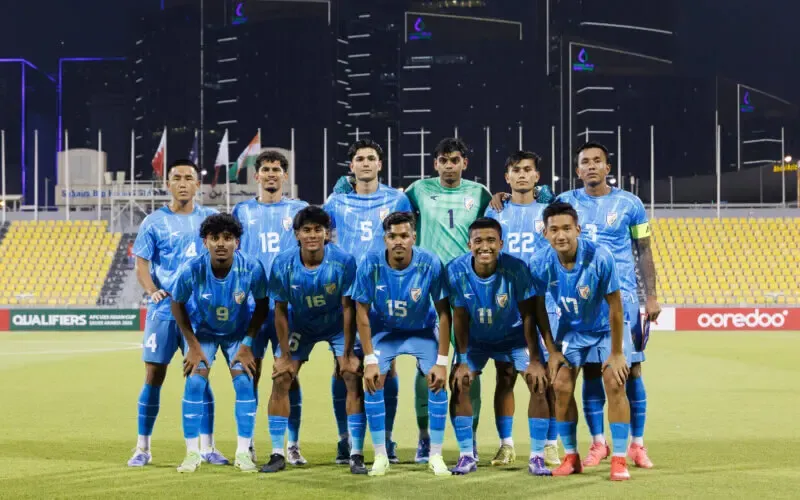 What does Naushad Moosa's 23-member U-23 squad for Indonesia friendlies look like?