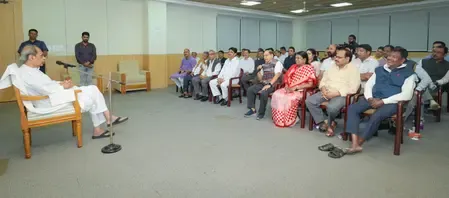 नवीन पटनायक की अध्यक्षता में बीजू जनता दल के विधायक दल की बैठक, भाजपा को घेरा 