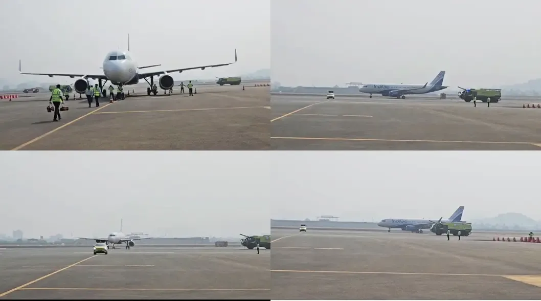 Navi Mumbai International Airport Achieves Milestone with First Flight Validation Test