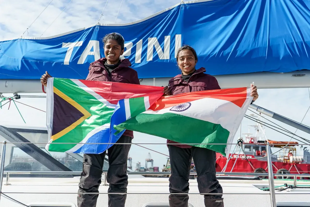 Navika Sagar Parikrama II: Women Officers of Indian Navy Arrive in Cape Town