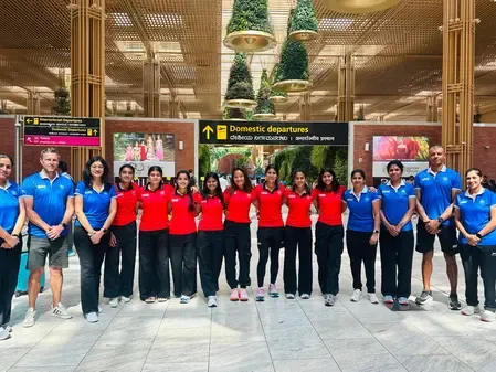 Navneet Takes Charge as India Women's Hockey Team Heads to Argentina