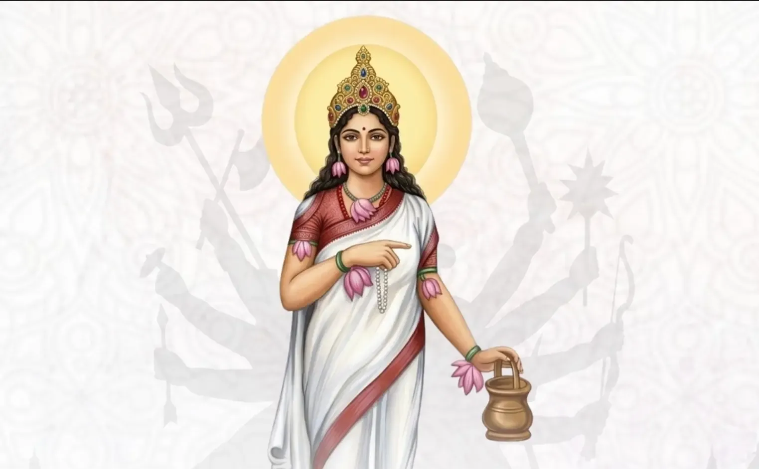 नवरात्रि के दूसरे दिन मां ब्रह्मचारिणी की पूजा में प्रधानमंत्री मोदी की भक्ति की अपील