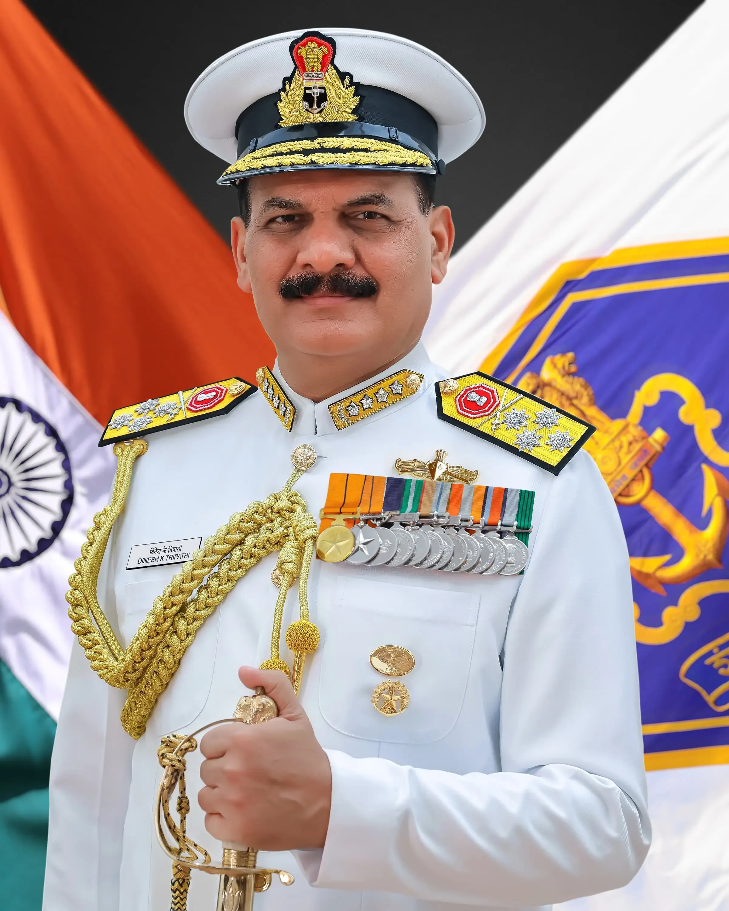 Admiral Dinesh Tripathi's Official Visit to Indonesia to Fortify Maritime Relations