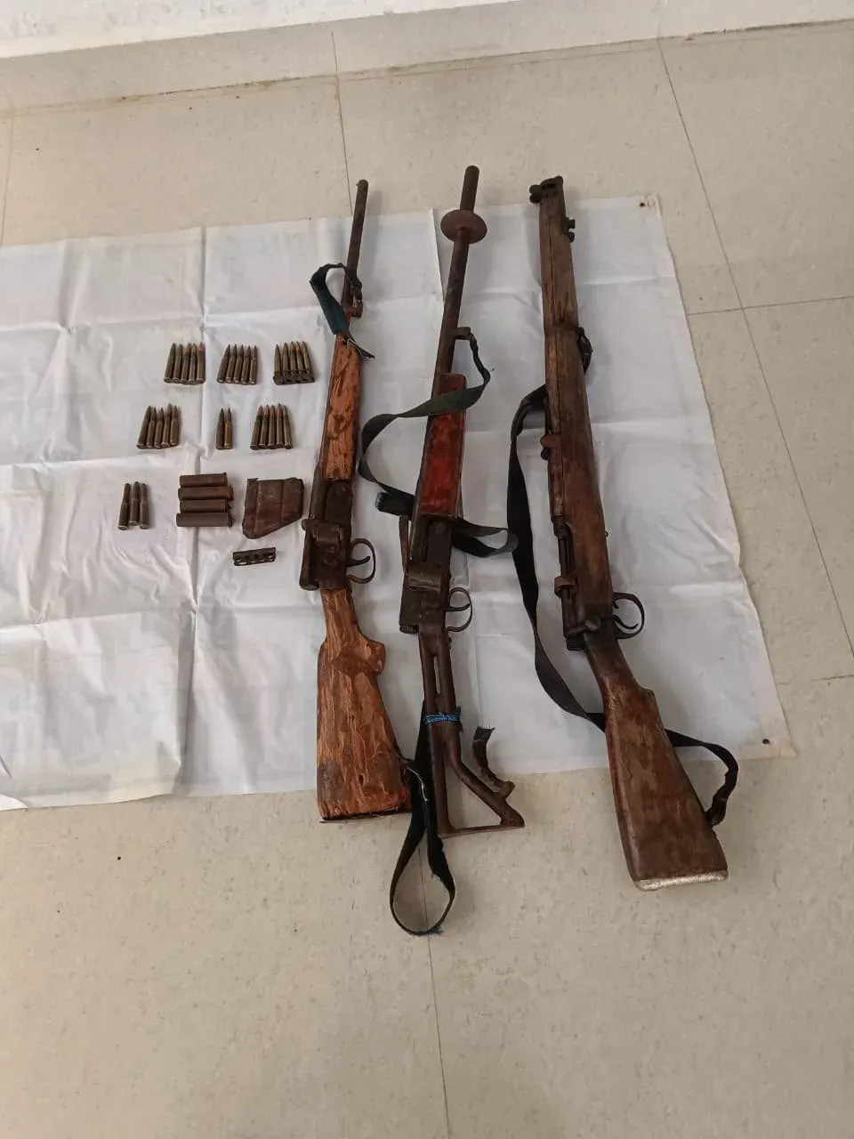 Naxal weapon cache seized in Chhattisgarh's Kachchapal forest in BSF-police op