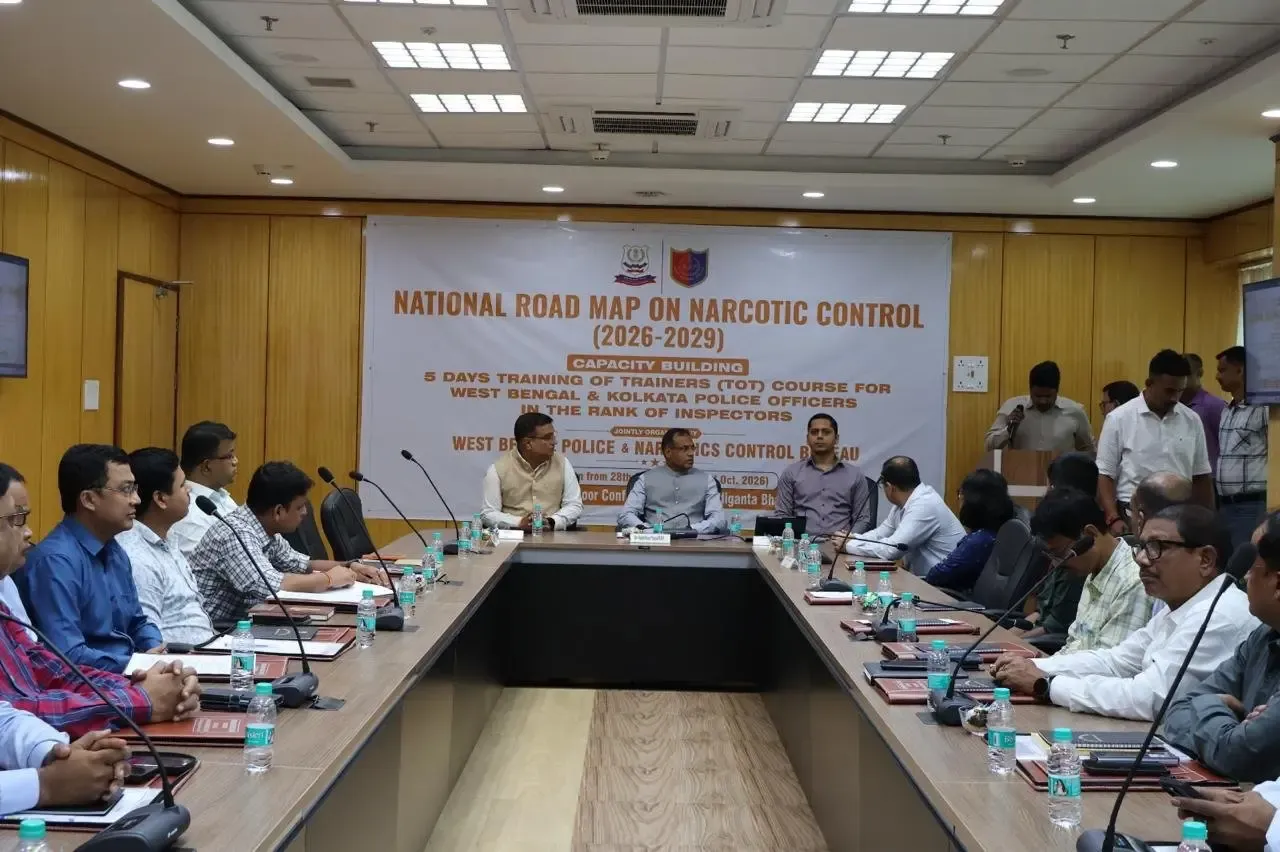 NCB trains 54 NDPS officers in Kolkata in five-day programme with West Bengal ANTF