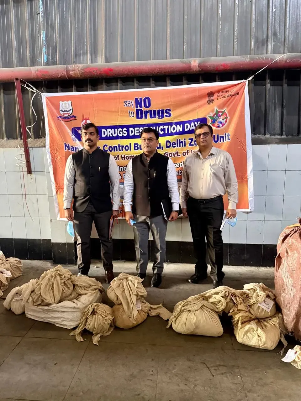 NCB in Delhi Dismantles Drug Network by Destroying 408 kg of Narcotics Worth Rs 212 Crore
