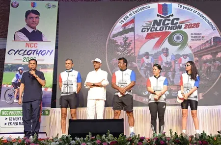 NCC Cyclothon 2026: 79 cadets ride 79 km to mark Independence