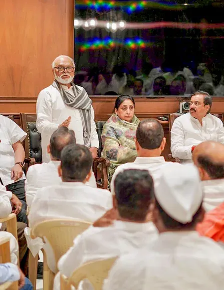 NCP picks Rajendra Jain for Rajya Sabha, Bhujbal steps back after nephew demand rejected