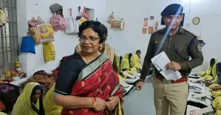 NCW chief Vijaya Rahatkar inspects facilities for women inmates in Ujjain's Central Jail