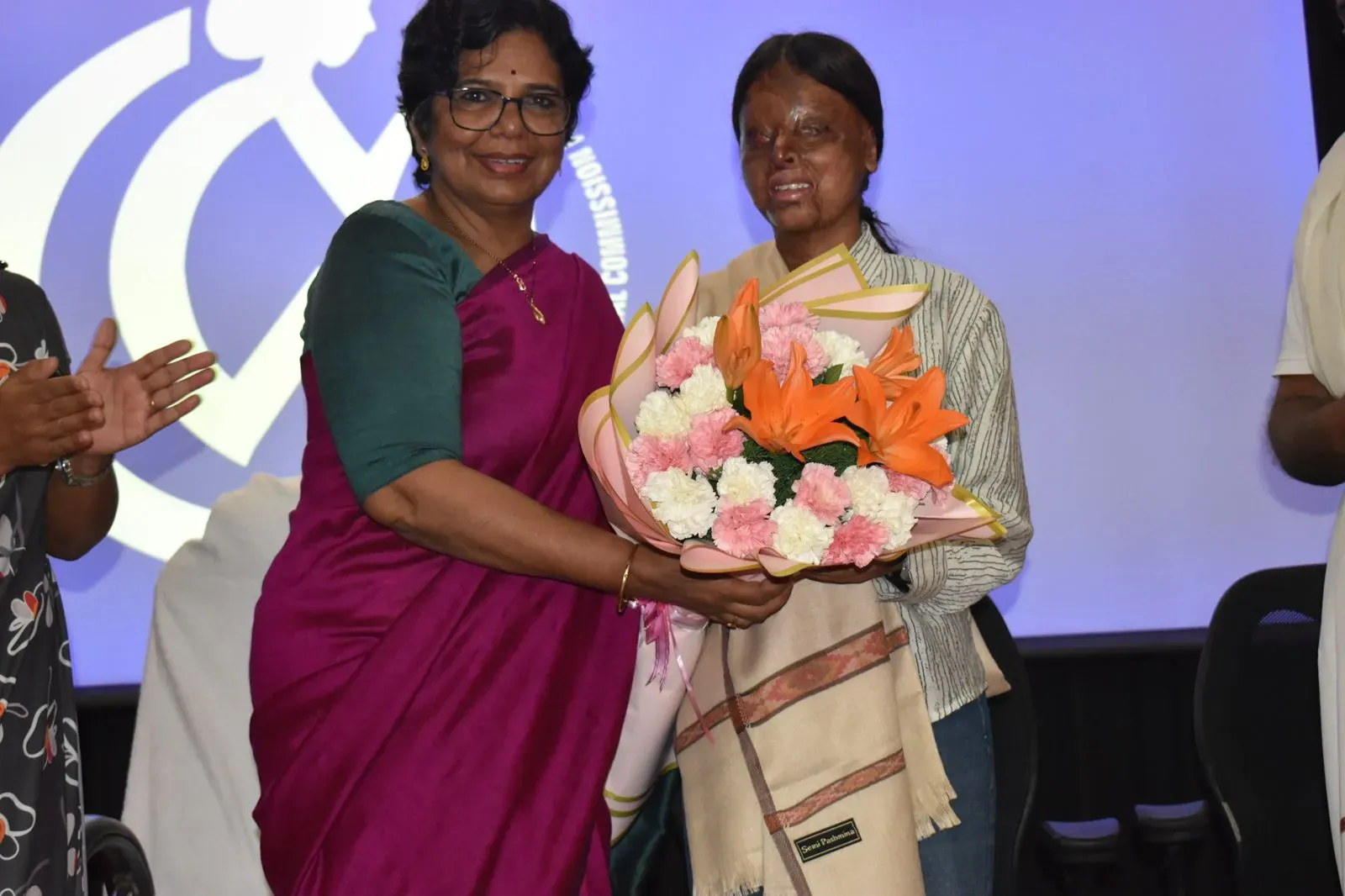 How Did NCW Honor an Acid Attack Survivor for Her Extraordinary Resilience?