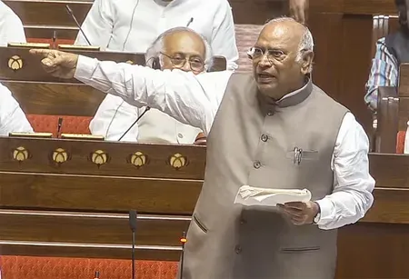 NDA fires back at Kharge over cane charge allegations in Rajya Sabha
