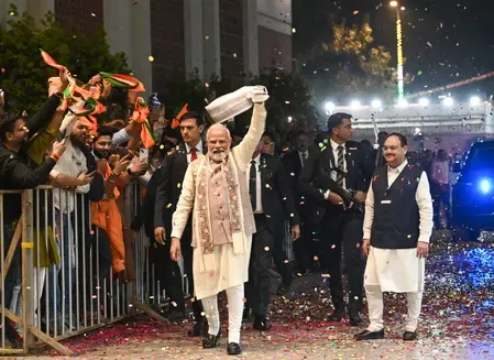 Did NDA Leaders Celebrate Bihar's Political Shift in Favor of Development?