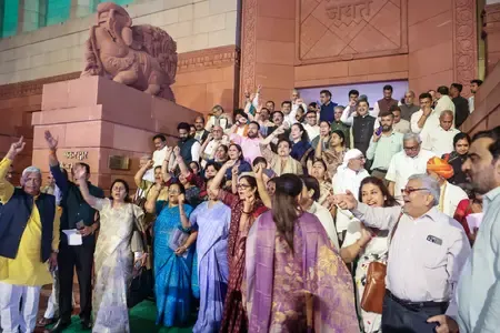 NDA's Nationwide Protests Against INDI Alliance Following Women’s Reservation Bill Setback