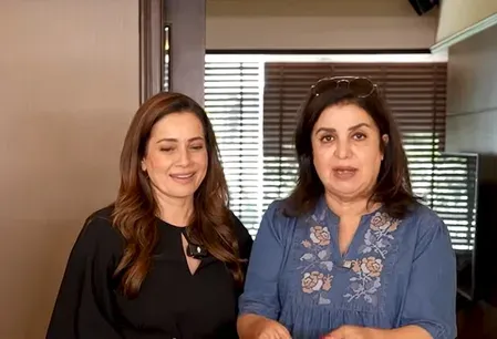 Neelam Kothari and Farah Khan are cousins — here's how they're related