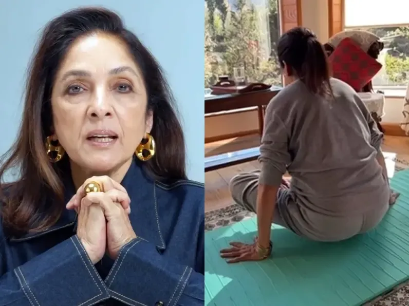 Neena Gupta Starts Her Morning with Yoga and Spirituality