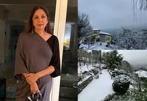 Neena Gupta shares a glimpse of her ‘white morning’ 