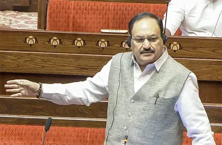नीट मुद्दे पर राज्यसभा में तीखी बहस, नड्डा ने विपक्ष को बताया गैरजिम्मेदार
