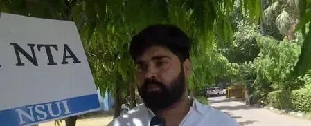 नीट पेपर लीक: NSUI का NTA पर प्रतिबंध और धर्मेंद्र प्रधान के इस्तीफे की मांग