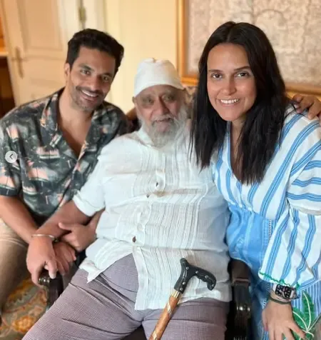 फादर्स डे पर नेहा धूपिया का इमोशनल पोस्ट, पापा और अंगद बेदी को बताया अपना सबसे बड़ा सहारा