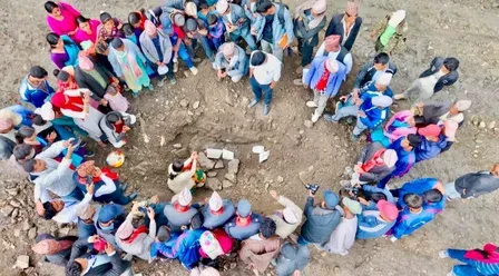 India-funded hospitals and schools break ground in Nepal's Humla and Kalikot