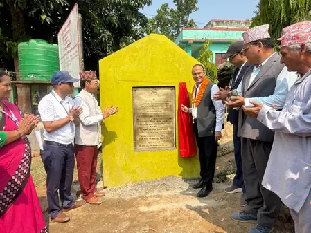 India funds NPR 36 million school in Nepal's Kailali under HICDP scheme