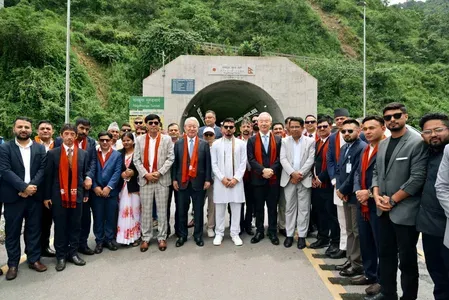 Nepal opens first road tunnel: 2.68-km Nagdhunga link cuts Kathmandu travel time