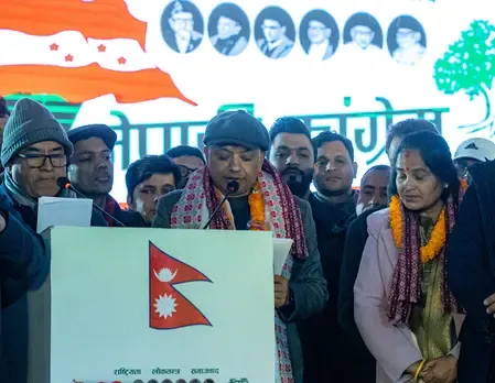 नेपाल: चुनाव आयोग ने गगन थापा के नेतृत्व वाली नेपाली कांग्रेस को मान्यता दी, देउबा गुट नाराज