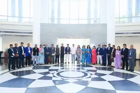 नेपाल के पत्रकारों के समूह ने भारत के विदेश सचिव विक्रम मिस्री से की मुलाकात 